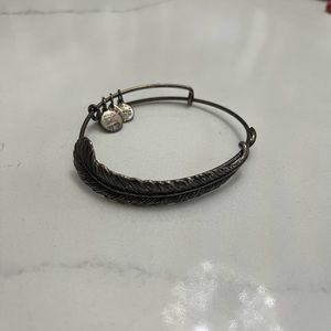 Alex and ani feather bracelet